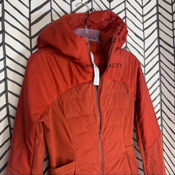 🔸 Lululemon down for it all jacket magma size 2 - Picture 2 of 16
